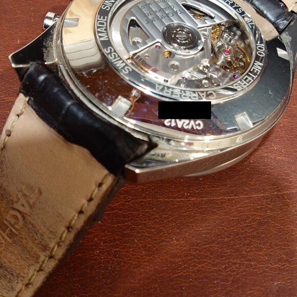 TAG Heuer Carrera day-date mens - stainless steel - brown dial - CA2A12 used - Picture 6 of 12